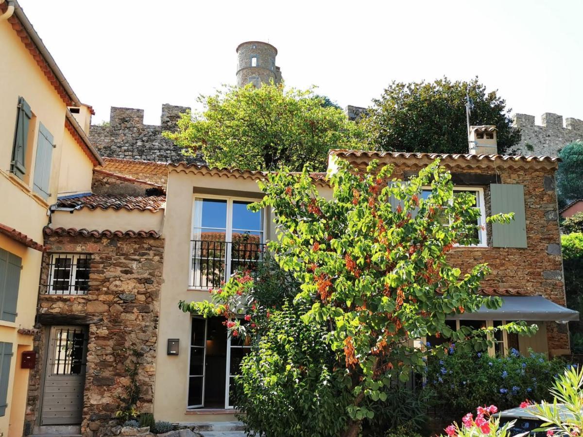 Pretty Historical Village House Grimaud Exteriör bild